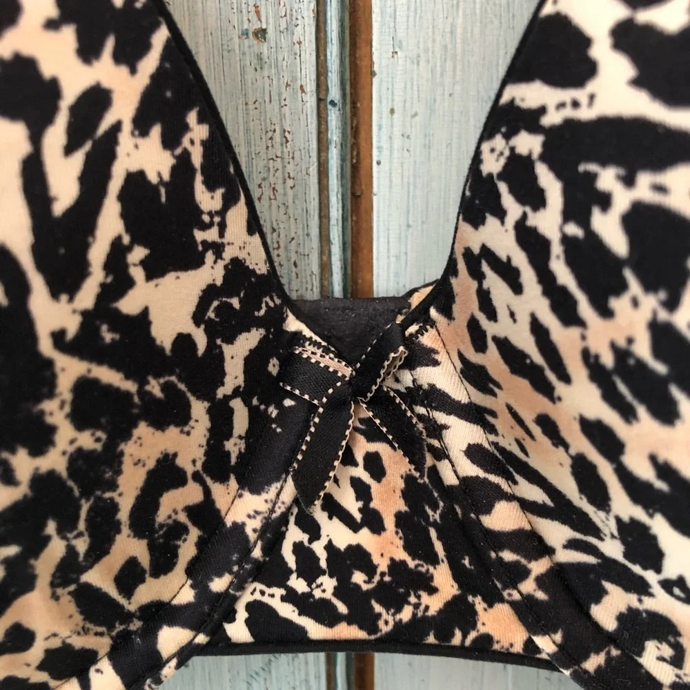 Soft & silky animal print bra, size 38D by Maidenform - Picture 2 of 7